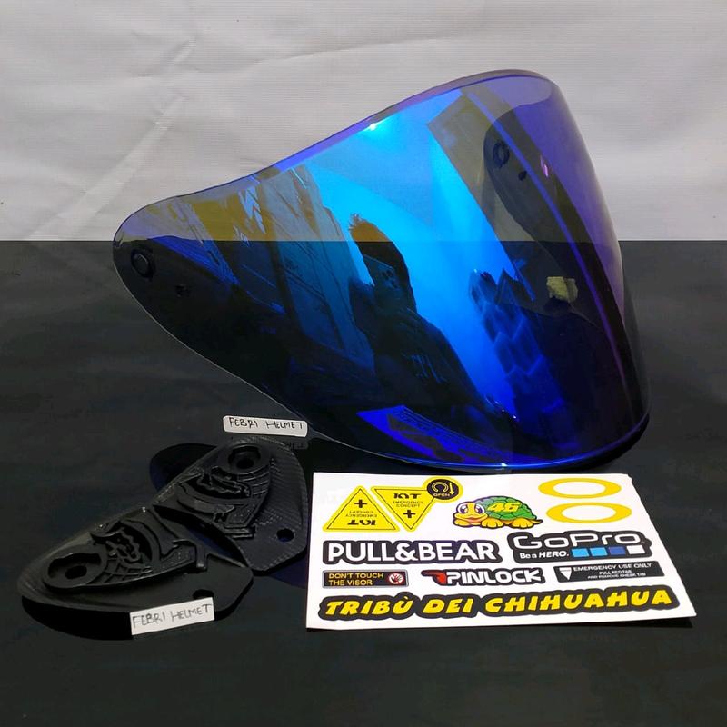 Kaca Visor Pnp KYT Kyoto Ink Dynamic Ink Metro Dyr Osaka Free Stiker 2