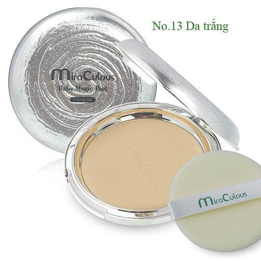  Phấn trang điểm siêu mỏng mịn Mira Culous Magic Pact Hàn Quốc 22g - Chọn Tone Cosmetic Nữ Women Mỹ Phẩm Cushion Che Khuyết Điểm 