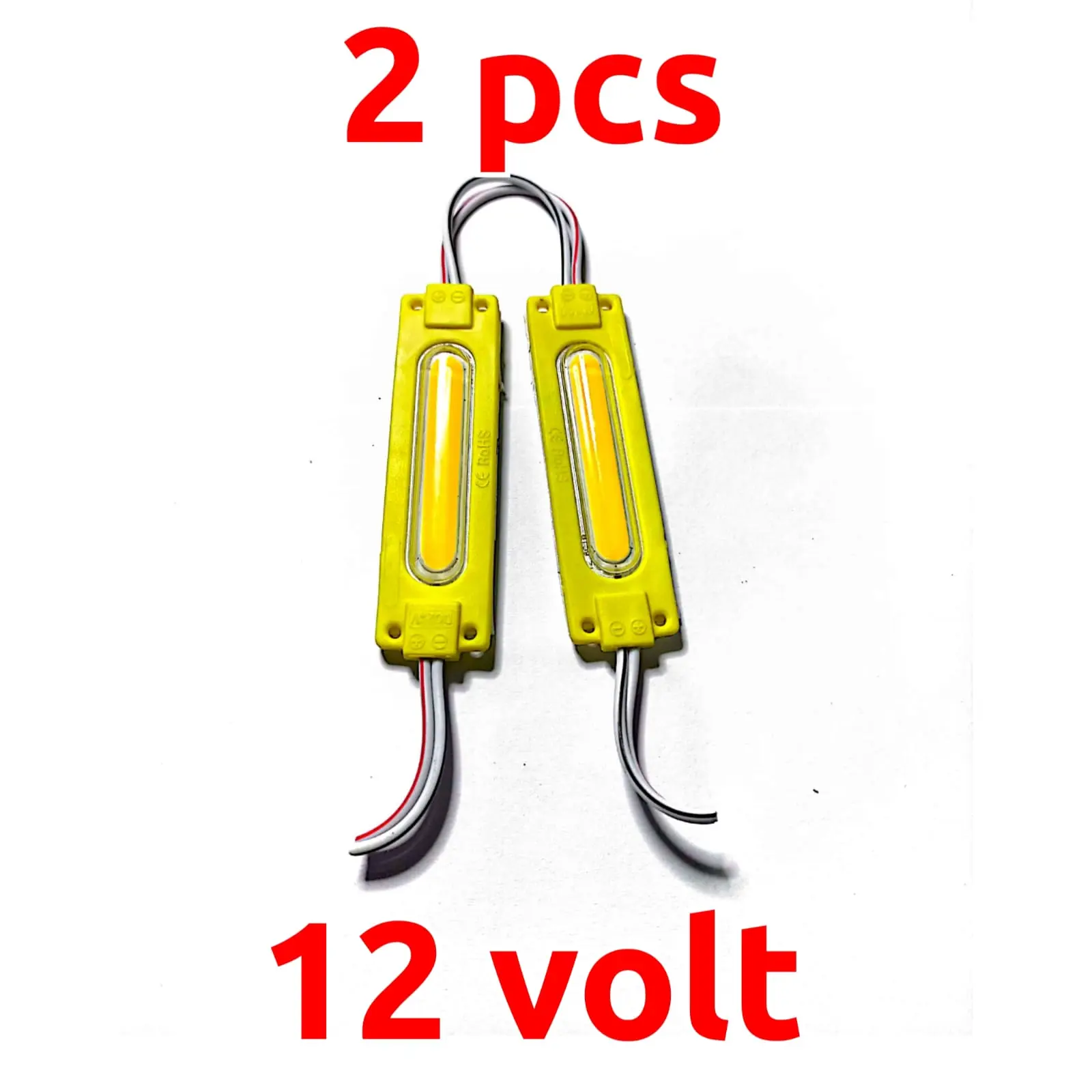 2 Pcs LED strip COB plasma 12 volt Lampu Kolong motor dan mobil LED variasi 12 volt car
