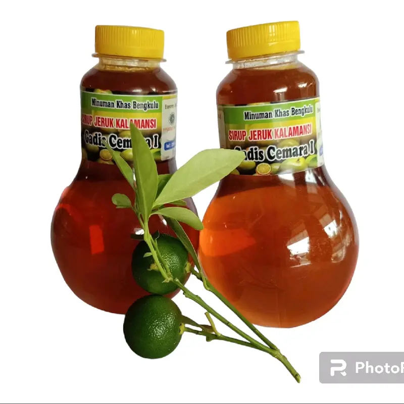 Sirup jeruk kalamansi 330 ml/ Gadis cemara / oleh oleh khas bengkulu 7