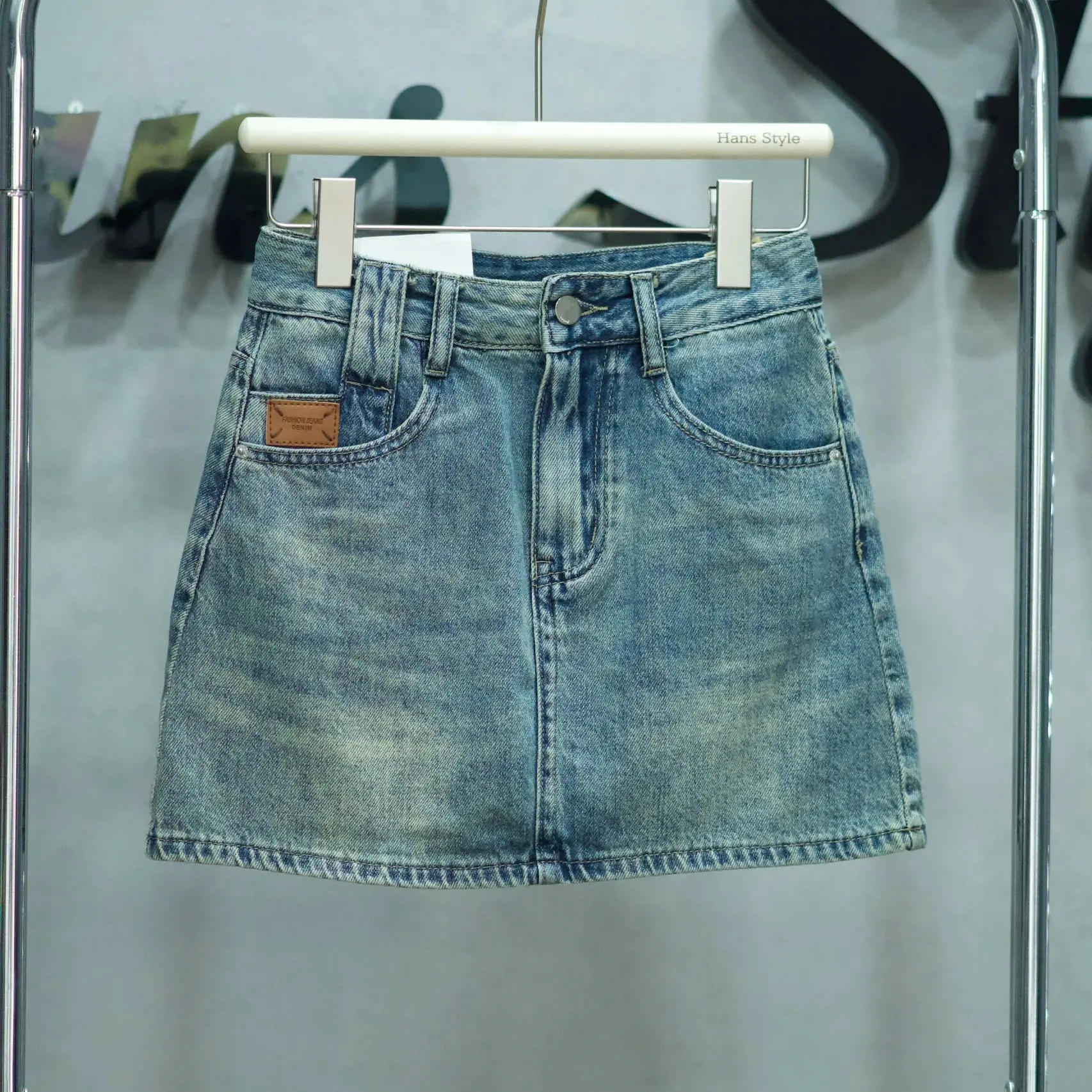 CHÂN VÁY JEAN 218 quảng châu cao cấp
