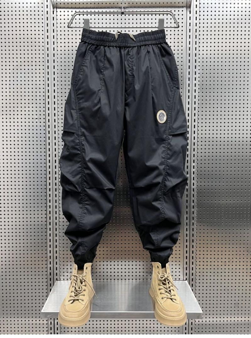 Product Introduction of Quần Jogger, Thương Hiệu Thời Trang Mới Mùa Hè Cho Nam, Phong Cách Hàn Quốc, Dễ Phối Đồ, Chất Liệu Pu, Quần Yếm Đẹp Trai, Túi Rộng Lớn, Quần Harem Ngoài Trời Menswear Pants 4