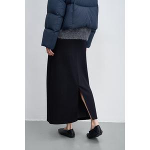 Effortlessly Stylish: Women's Drawstring Straight-Cut Skirt R103