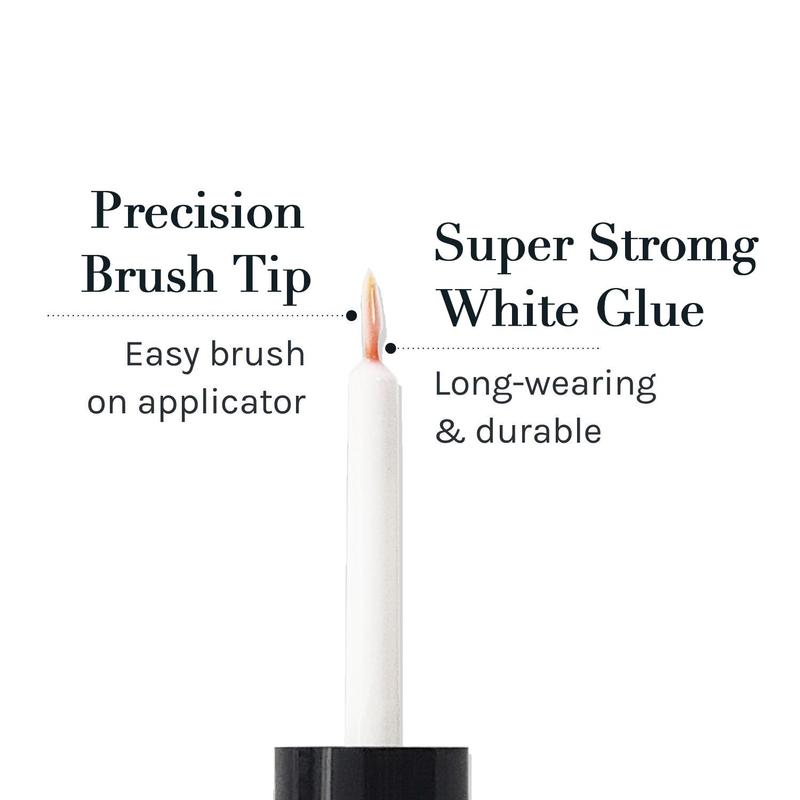 Product Introduction of Waterproof Long Lasting Eyelash Glue, 4 Counts/set Quick Dry Eyelash Extension Glue, Professional Eye Makeup Tool for Women & Girls, Valentine's Day Gift, Eyelash Clusters Adhesives 14