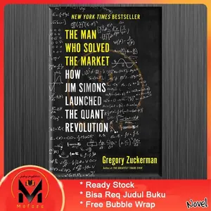 The Man Who Solved the Market by Gregory Zuckerman (English/Indonesia)