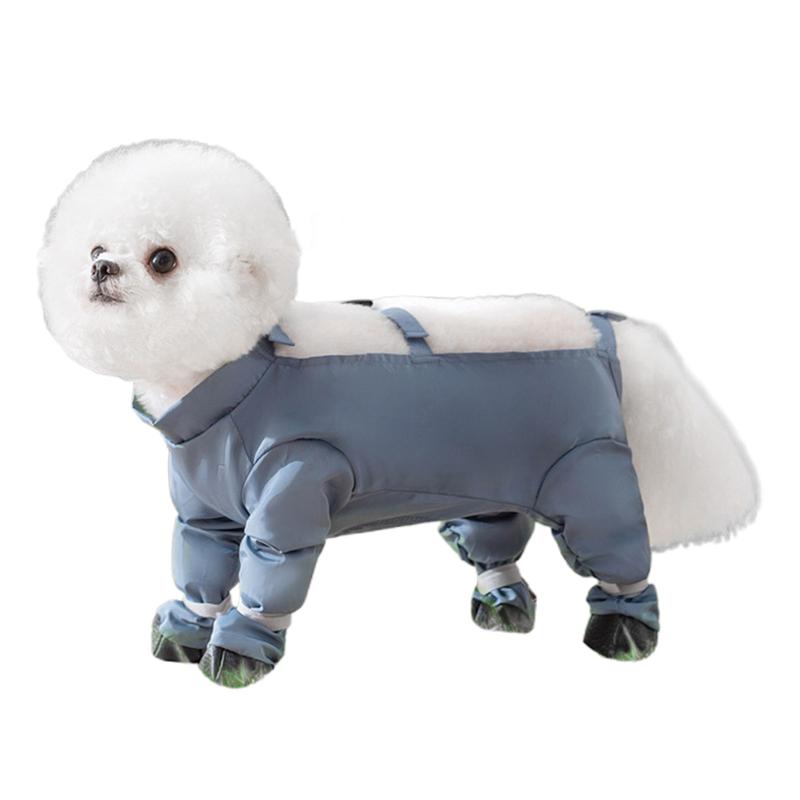 Bốt Cho Chó, Quần Legging, Dây Đeo Có Thể Điều Chỉnh Không Thấm Nước Và Chống Bụi, Không Trơn Trượt, Bảo Vệ Bàn Chân Cho Chó, Giày Và Quần Đi Tuyết, Thích Hợp Cho Chó Nhỏ Và Trung Bình Ngoài Trời, Giày Dây Đeo, [toflytsay] 3