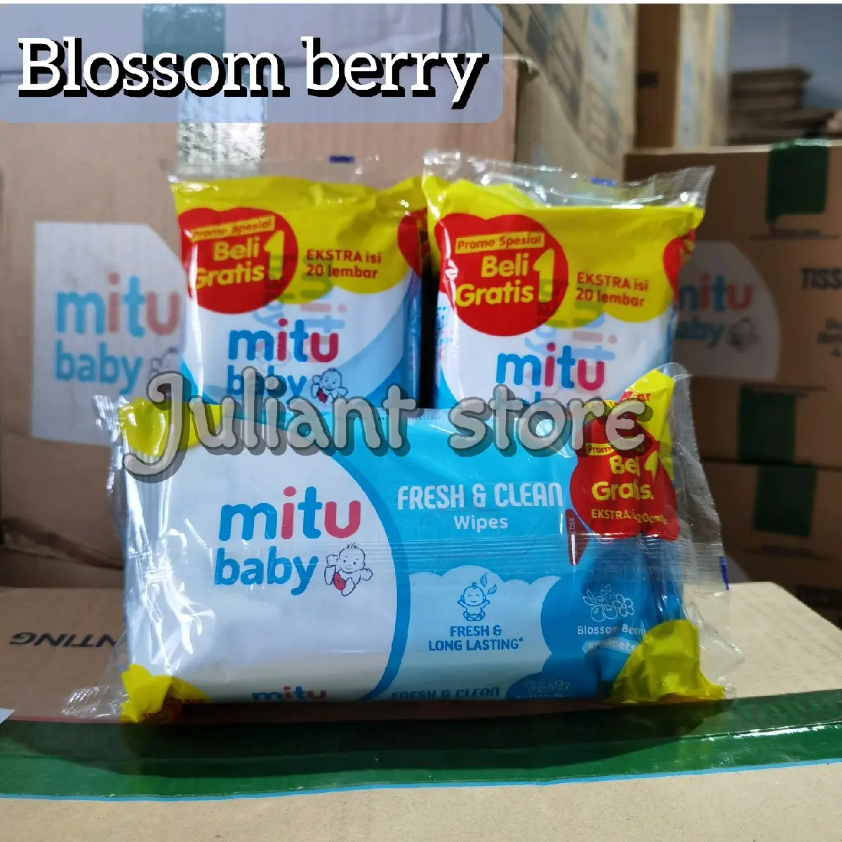 Blossom berry / biru