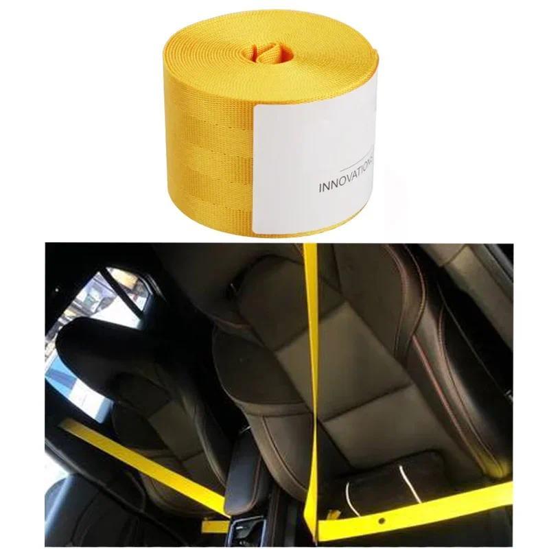 Product Introduction of 3.6M Auto Car Seat Belt Seatbelt Webbing Lap Retractable Safety Strap Universal 48MM Car Seat Conversion Car Accessories 26