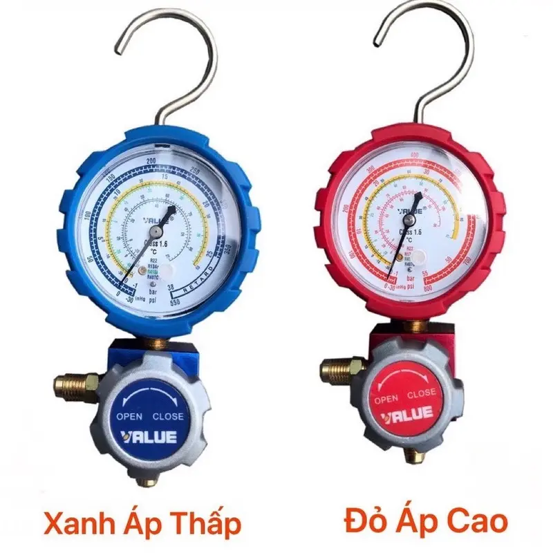 Đồng hồ nạp gas Value đơn 0