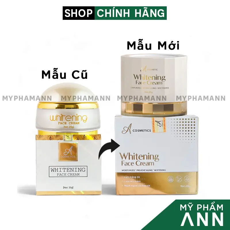 Kem Face Pháp Chữ A Chính Hãng Mỹ Phẩm Phương Anh