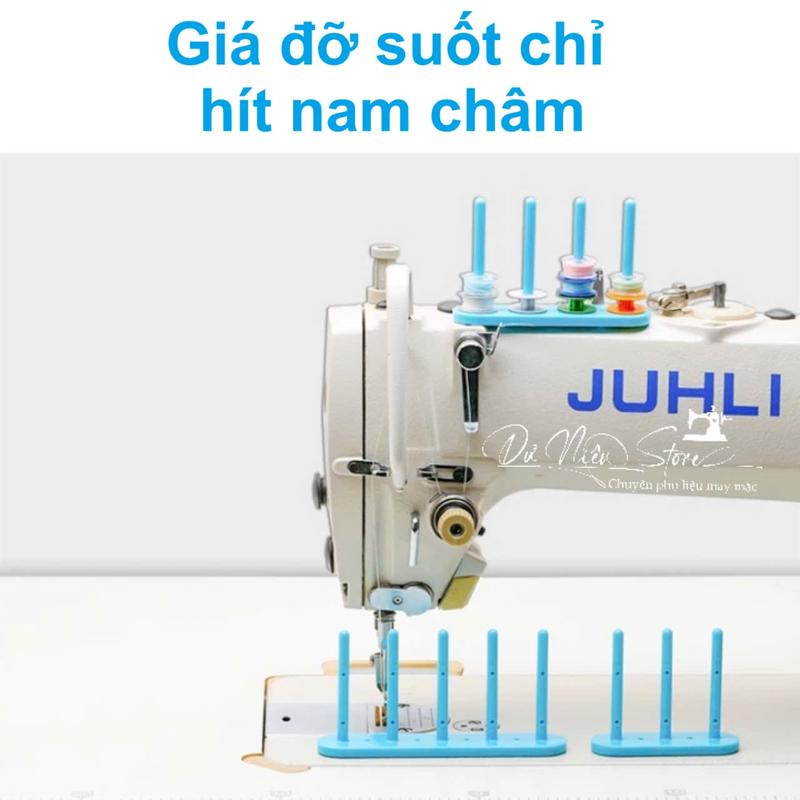 Giá để suốt chỉ máy may có hít 3 cọc, 4 cọc, 5 cọc cho máy may công nghiệp & gia đình. 2