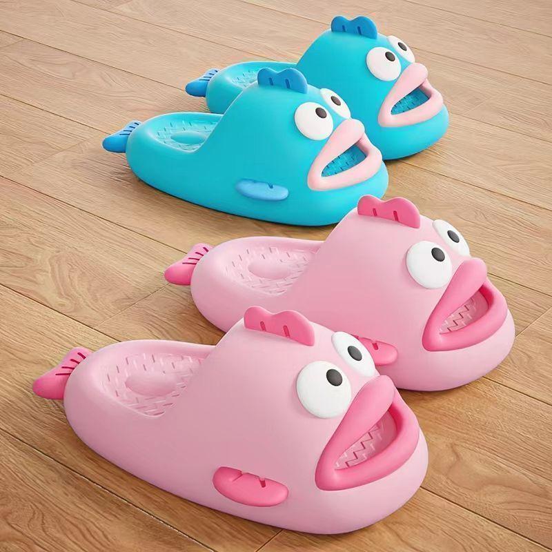 Dép Cá Hề Vui Nhộn Ins, Bộ Sưu Tập Mùa Xuân / Mùa Hè Mới, Dành Cho Nữ, Thiết Kế Hoạt Hình Dễ Thương, Dép Đi Trong Nhà Vui Nhộn Và Sáng Tạo, Có Thể Đeo Ngoài Trời, Được 22k Người Yêu Thích 9