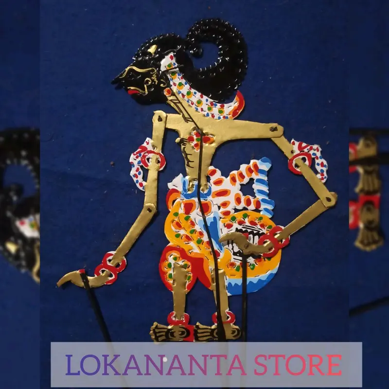 PANDAWA LIMA WAYANG KULIT BAHAN DUPLEK ISI LIMA WAYANG 4