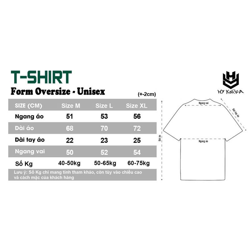 Product Introduction of Áo thun Món ăn Việt Nam HY KOREA Canh khổ qua 2586 Vải cotton 75% Phom Rộng Tay Lỡ Cá Tính. 0