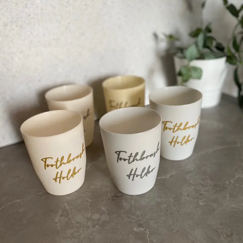 Gelas Tempat Penyimpanan Sikat Gigi Toothbrush Holder Serbaguna 3