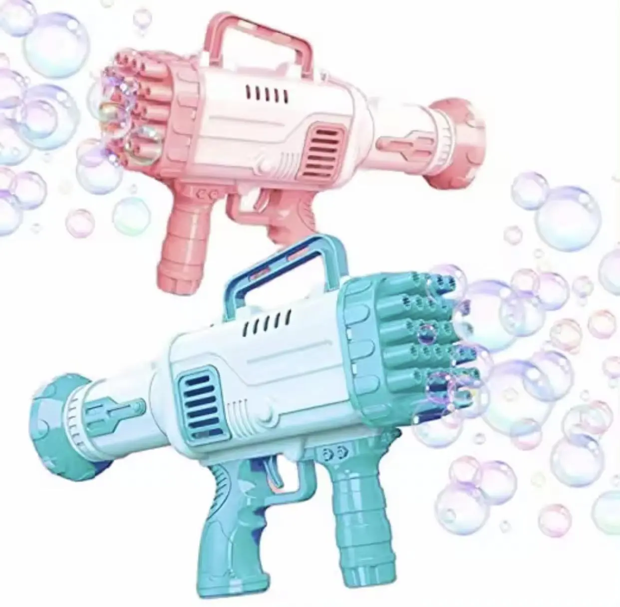 VeryGood- 36/25/32-Hole Bubble Maker Toy Bubble Gun Bubble Machine Soap Bubble Gun Toy For Kids