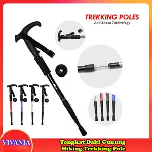 VIVANIA - Tongkat Hiking Trekking Pole Tongkat Daki Gunung Tongkat Daki Gunung Model Tanduk