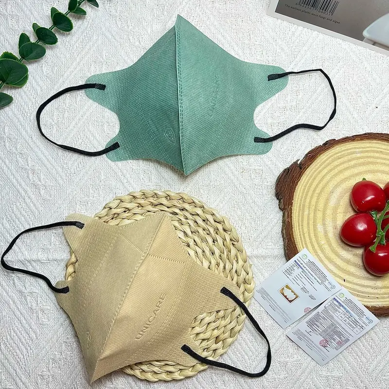 UNICARE Thùng 100 Chiếc Khẩu Trang 5D 3 Lớp Kháng Khuẩn Dành Cho Người Lớn Phụ Kiện Che Mặt Accessories Mask vn 3