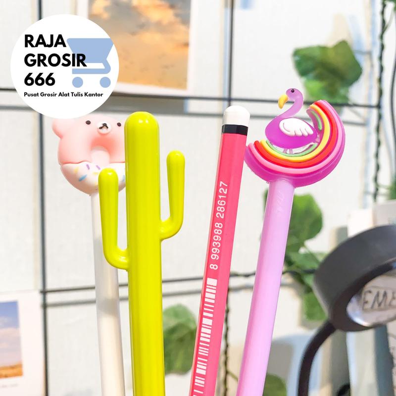 Pouch Set alat tulis viral alat-alat sekolah aesthetic Pulpen pensil penggaris dll Penghapus Rautan Stationery 2