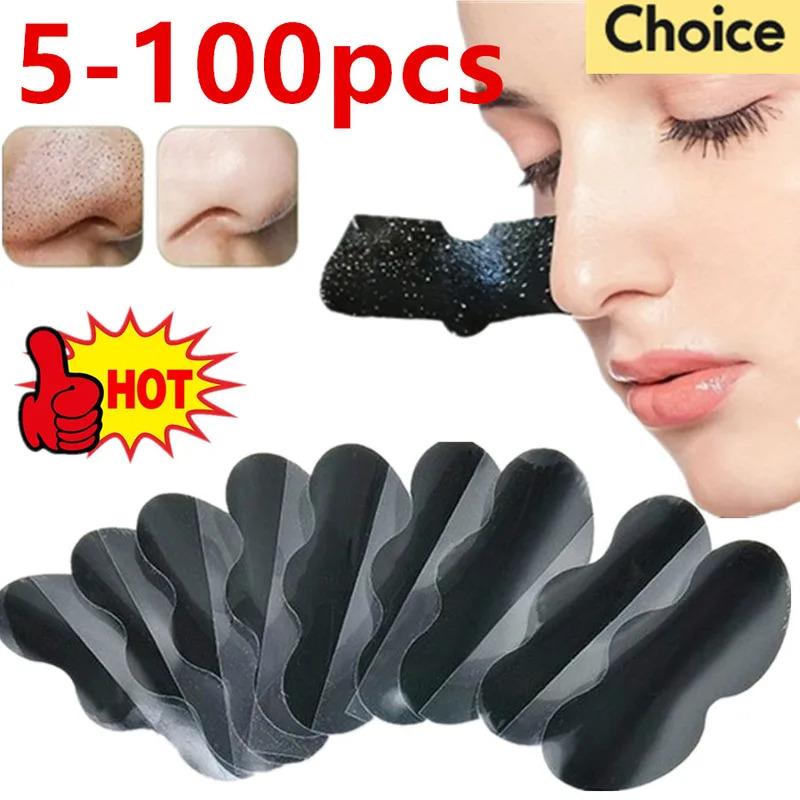 5-100PC Nose Blackhead Remover Strip Deep Cleansing Shrink Pore ...