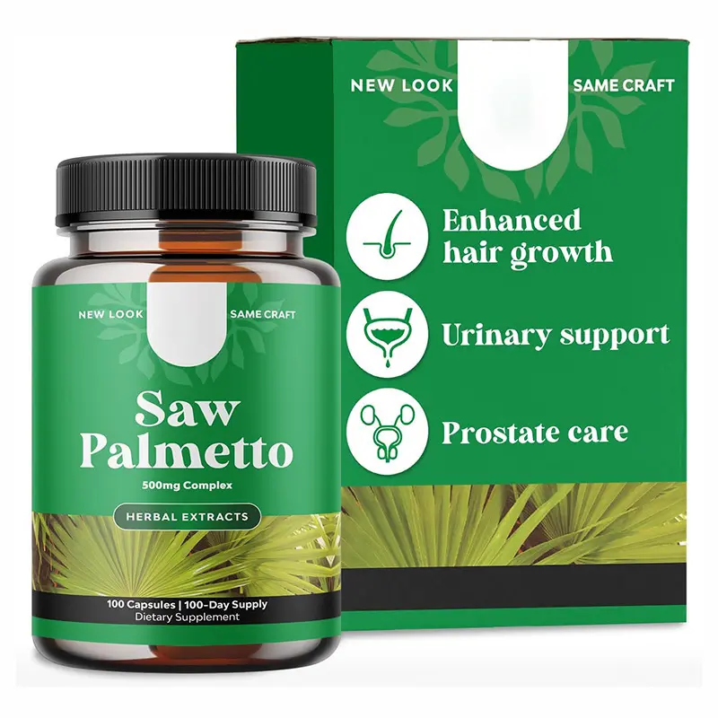 Saw Palm Capsules Sawing Palms Capsules60 Tablets  Hot Sale Factory Straight Hair Support Oe M
