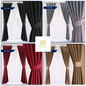 GORDEN POLOS BLACKOUT SAFRON HORDENG JENDELA MINIMALIS