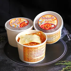 Topokki Mozarella Instan Pedas Halal Murah Topoki Lumer Keju Mozarela Baking Cheese Kuah Serbuk Bubuk