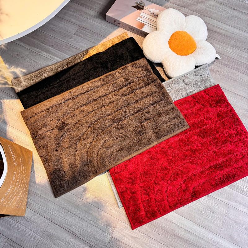 Thảm chùi chân 1 màu hàng Cao Cấp ,thảm Lau Chân  Nhà Tắm, Thảm Bếp Chống Trượt