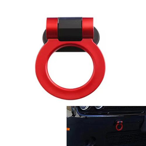 Product Introduction of Fashion Universal Decorative Trailer Hook ABS Adhesive Non-destructive Trailer Hook Adjustable Plastic Trailer Ring Car Modeling Trailer Hook Sticker Decoration Car Front and Rear Trailer Ring Vehicle Trailer Hook Car Rally Accessories 19