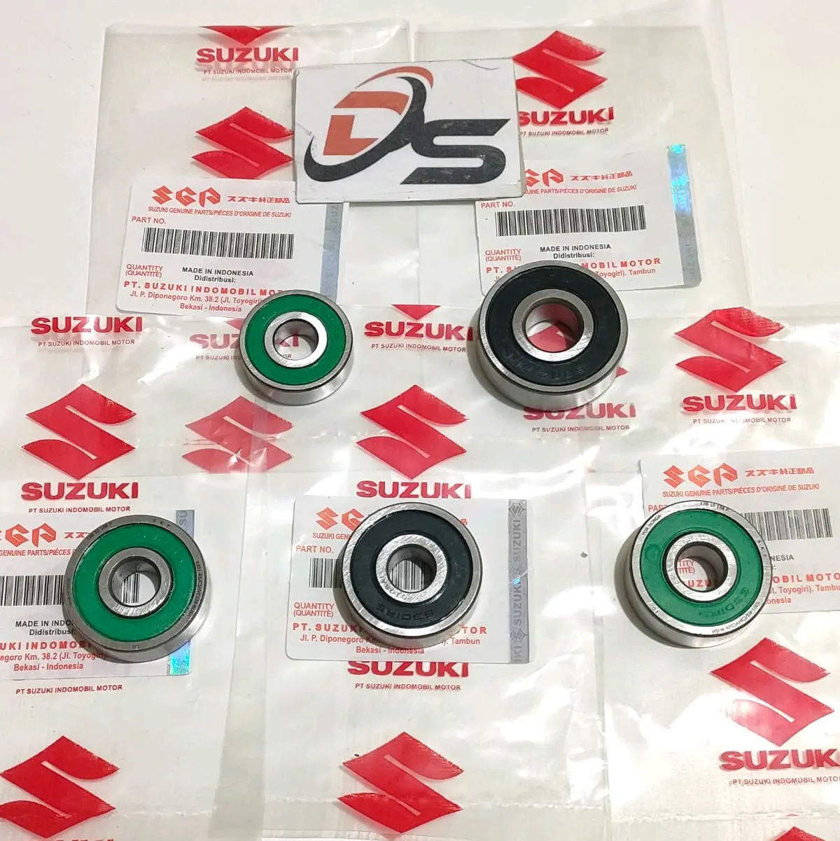 BEARING RODA SET DEPAN BELAKANG SATRIA FU NEW SATRIA FU INJEKSI SATRIA FU KARBU