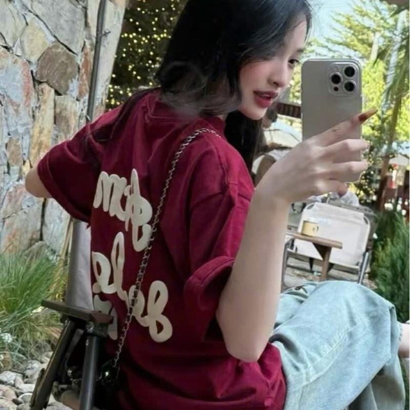 Áo Phông In Nổi AC.ME Form Rộng Chất Cotton 2Chiều Unisex 6