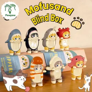 [Blindbox]Mofusand Sonny Angel/Blind Box/Kotak Buta Kucing/Miku/Decorative Mini Figure /Kucing/Figure/Hippers/Monitor Komputer Sonny Angel Blind Box