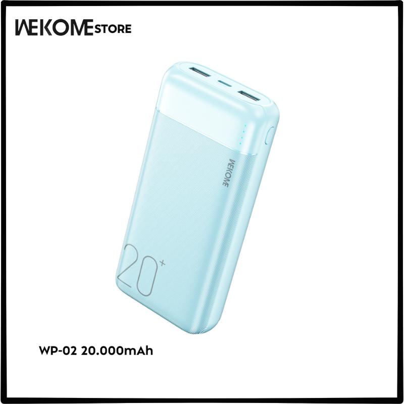 Sạc Dự Phòng WP-01 10000mAh WP-02 20000mAh 12W WEKOME Sạc Đồng Thời 2 Thiết Bị Màu Đen, Trắng, Vàng, Xanh Phụ Kiện 4