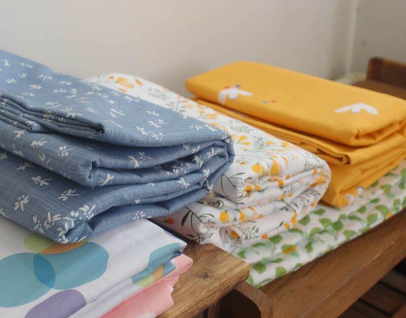 Product Introduction of Exported to UK Original Order 100% Pure Cotton Active Print Quilt Cover Four-Piece Set Single Double Duvet Cover Bed Sheets Pastoral Cotton 28