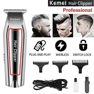 Sonifer Alat cukur rambut Hair Clipper Mesin Cukur Rambut Kumis Jenggot Bulu Kemaluan Elektrik KEMEI KM-032
