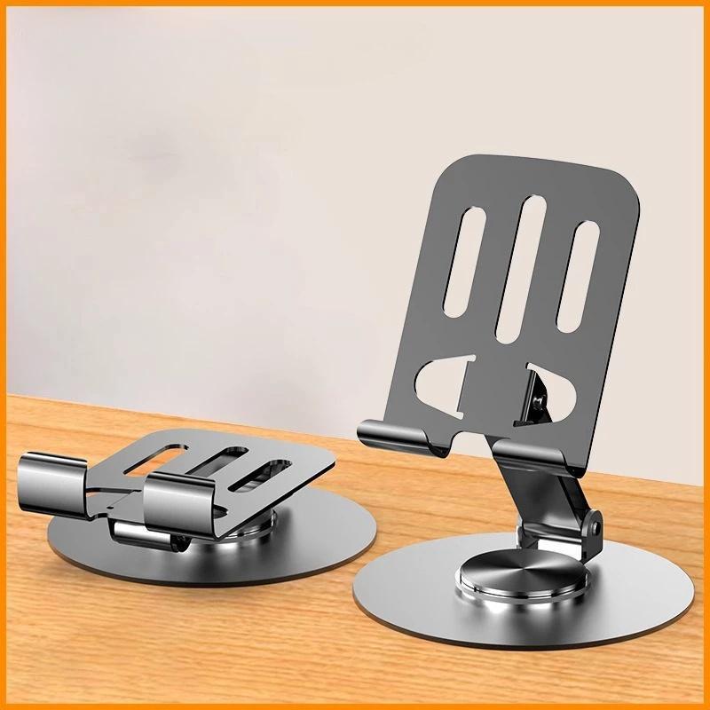 Giá đỡ điện thoại di động người lười bằng kim loại 360 ° Xoay gấp di động Máy tính để bàn đa chức năng Ảnh trực tiếp Hỗ -TOOLIX