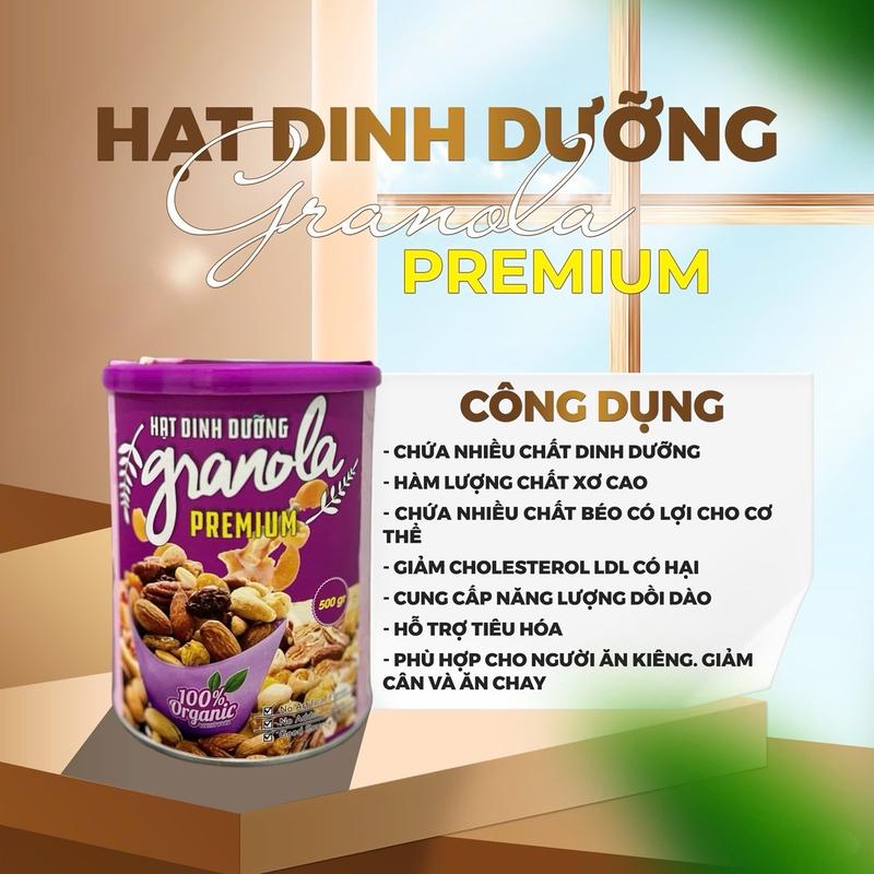 Hạt Dinh Dưỡng granola premium 500gram 3