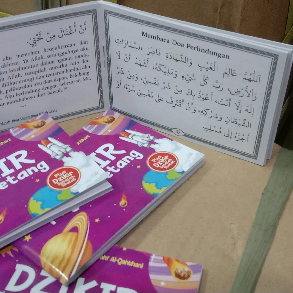 20 pcs buku dzikir pagi petang anak saku pustaka arofah