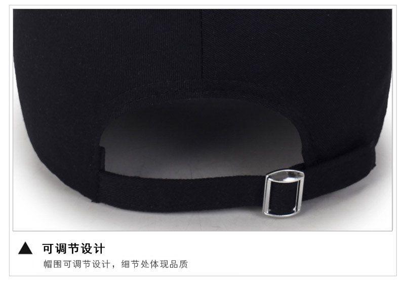 Product Introduction of Unisex Baseball Cap - Spring/Summer Minimalist Design with Metal Hang Loop, Classic Plain Snapback for Men & Women 9