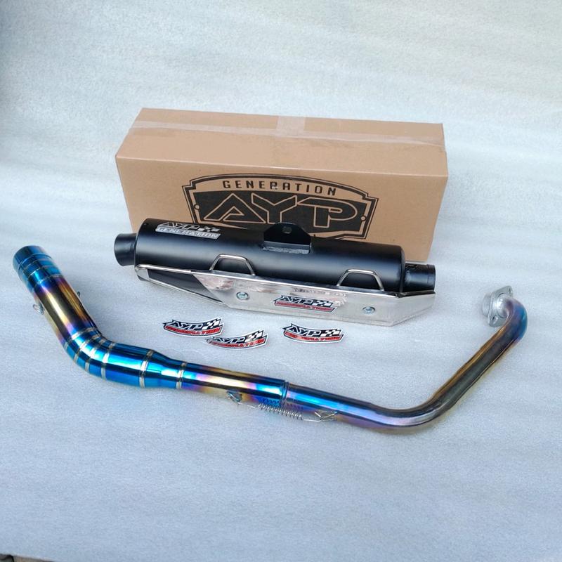 KNALPOT MODEL SCORPIO SUARA NGEBASS ADEM ULEM TIGER, VERZA, MEGA PRO, DLL 4