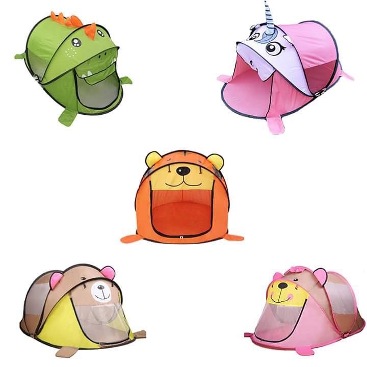 Lều khủng long, gấu, kỳ lân - Lều gấp gọn cho bé cho bé gái