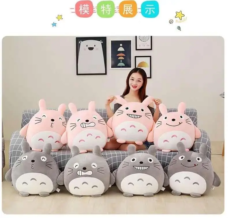 Chăn gối cho bé yêu, gối kèm chăn hình Toroto tròn cho nhân viên văn phòng, Bé học bán trú và cho Em bé, Trẻ sơ sinh, Trẻ mới tập đi, Bé gái Bé trai 1