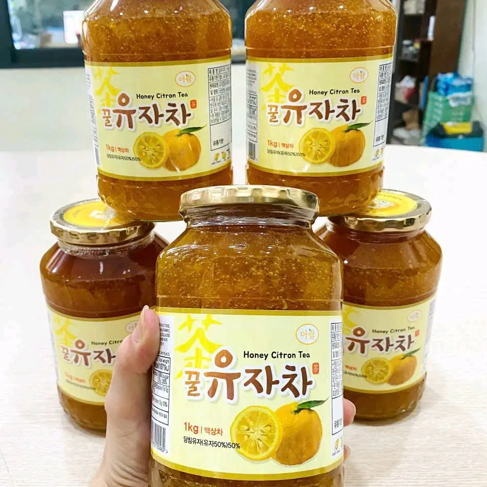 Mật ong Chanh Hàn Quốc Hũ 1Kg- CITRON HONEY TEA