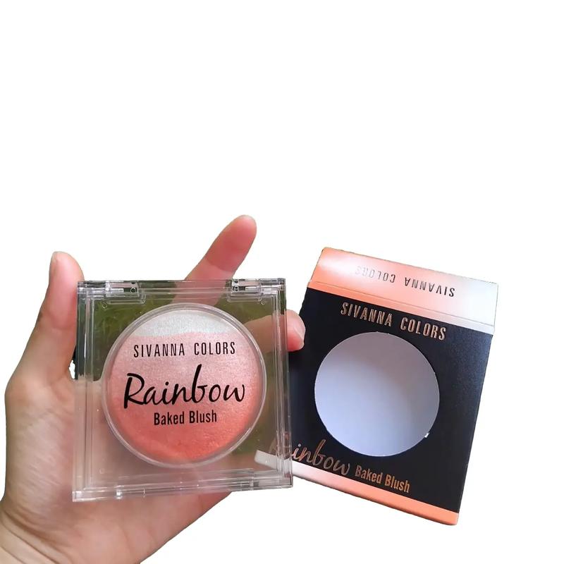 Phấn má hồng mắt nhũ bắt sáng cầu vòng Sivanna Thái Lan Trang Điểm Mỹ Phẩm
