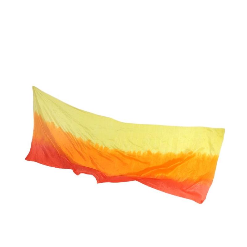 Fashion Gradient Color Belly Dance Veils Light Texture Long Latin Belly Dance Shawls Dancing Scarf 6
