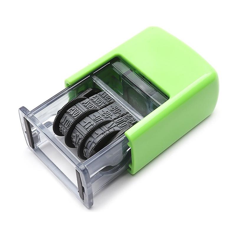 Con dấu ngày tháng năm có sẵn mực Trên Giấy thường PET300/400 Shiny 0