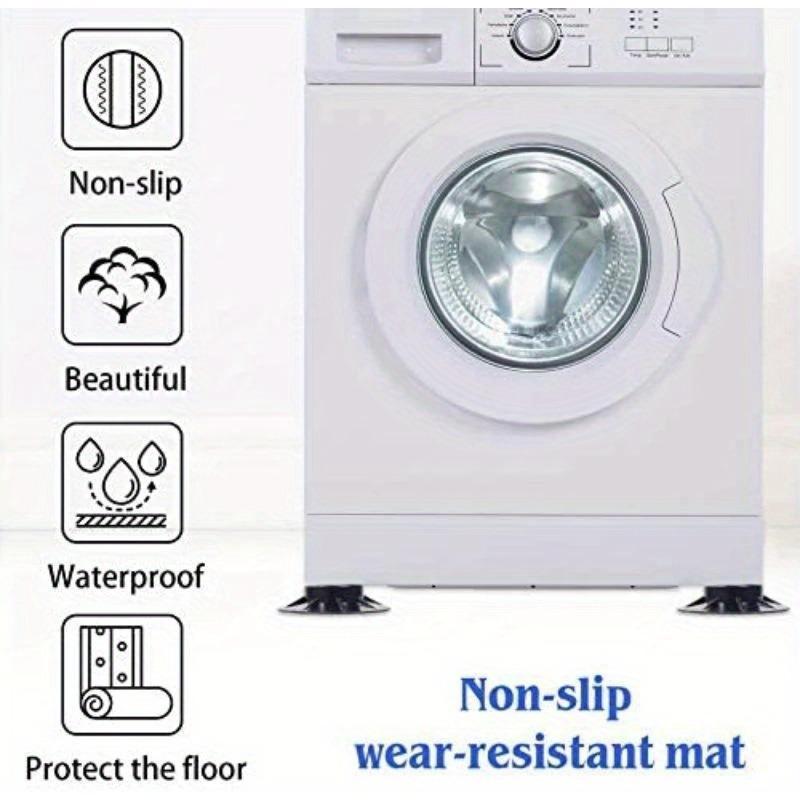 Anti-vibration Pad, 4 Counts Washing Machine & Refrigerator Noise Reduction Pad, Prevents Slipping, Household Appliance Parts & Accessories 6