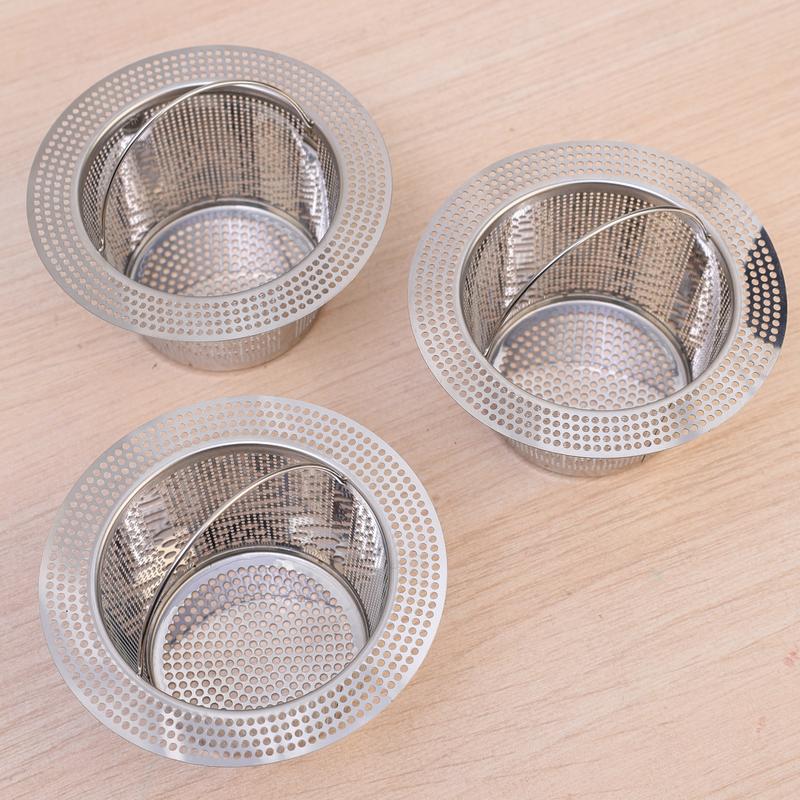 Product Introduction of Kitchen Sink Strainer Lengthening Plug Close Hole Basin Sink Drain Filter Basket with Handle Drain Kitchen Stainless Steel Accessories 11