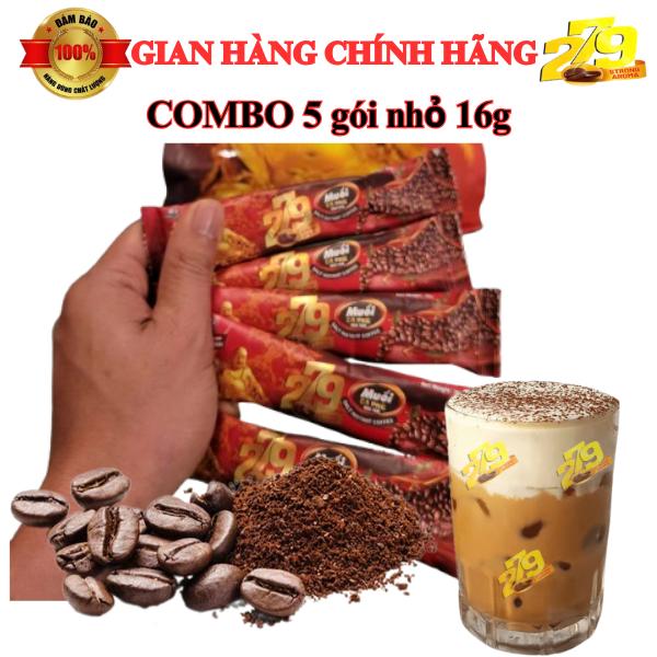 [COMBO 5 GÓI NHỎ 16GAM] Cà Phê Muối 279 - Hương vị đặc biệt thơm ngon 4