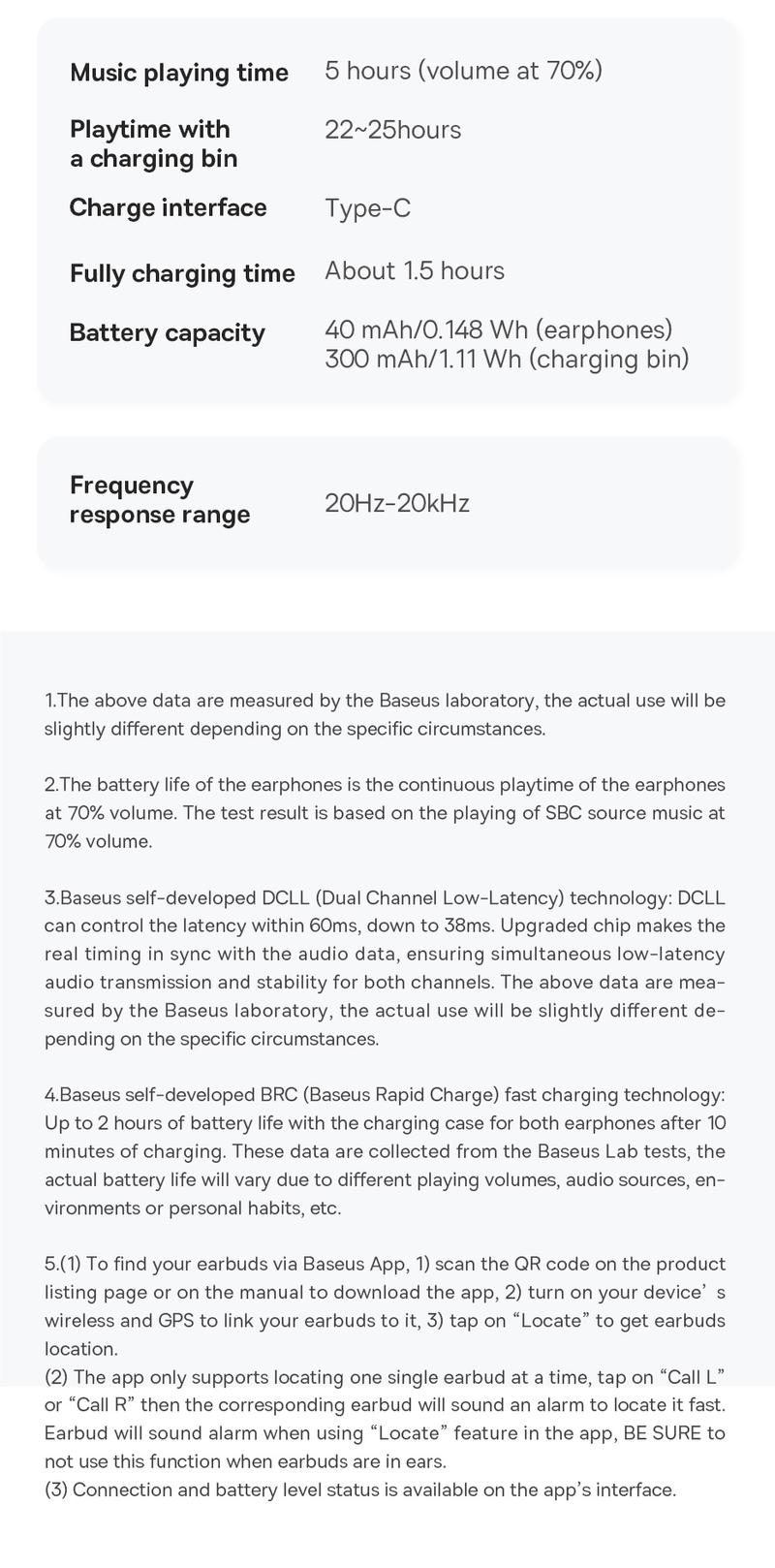 Product Introduction of Baseus Bowie pw02 TWS 5.3 Bluetooth earbuds smart noise reduction in-ear headset built-in microphone touch control true wireless earphone strong Bass Audio earphones 16